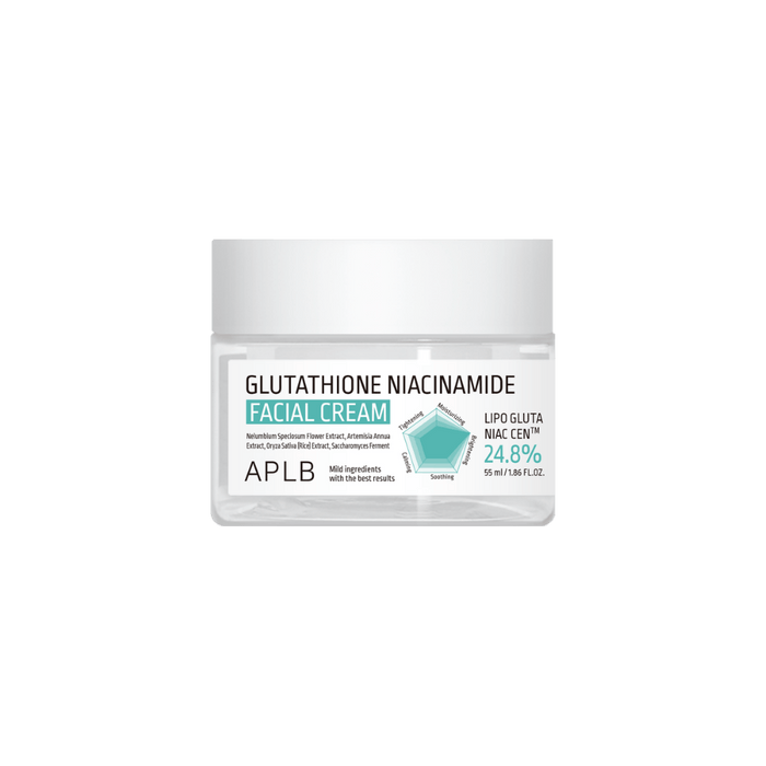 Crema Facial Iluminadora APLB Glutathione Niacinamide Facial Cream 55ml
