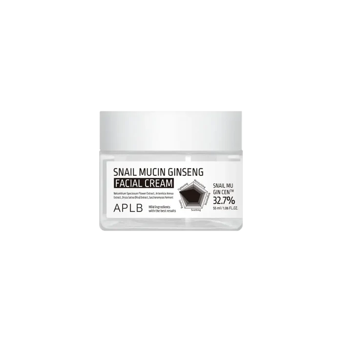 Crema Facial Regeneradora APLB Snail Mucin Ginseng Facial Cream 55ml