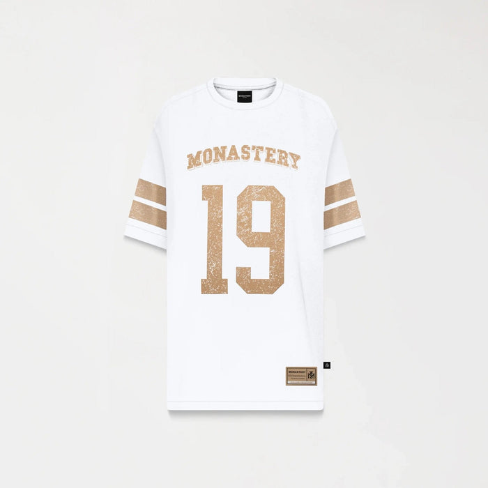 DAVEN T - SHIRT OVERSIZED MEN WHITE - Monastery | Tienda Oficial Colombia