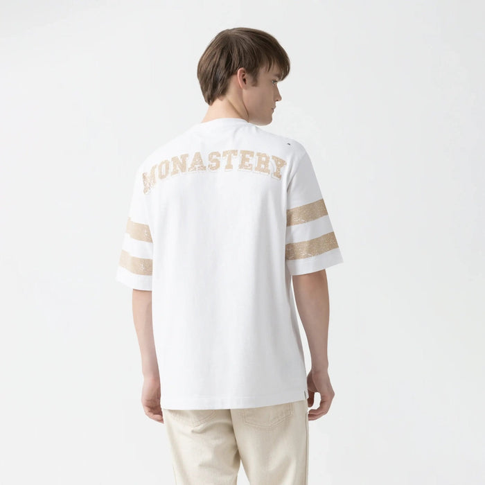 DAVEN T - SHIRT OVERSIZED MEN WHITE - Monastery | Tienda Oficial Colombia