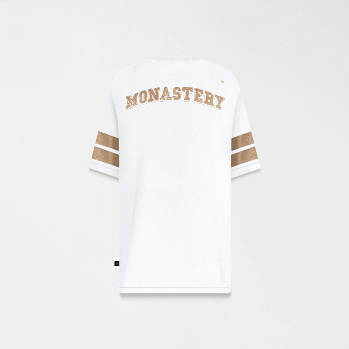 DAVEN T - SHIRT OVERSIZED MEN WHITE - Monastery | Tienda Oficial Colombia