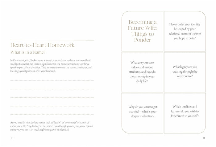 Dear Future Husband Prayer Journal: A Journaling Devotional for Christian Women Who Are Single, Dating, or Engaged to Prepare for Their Future Marriage