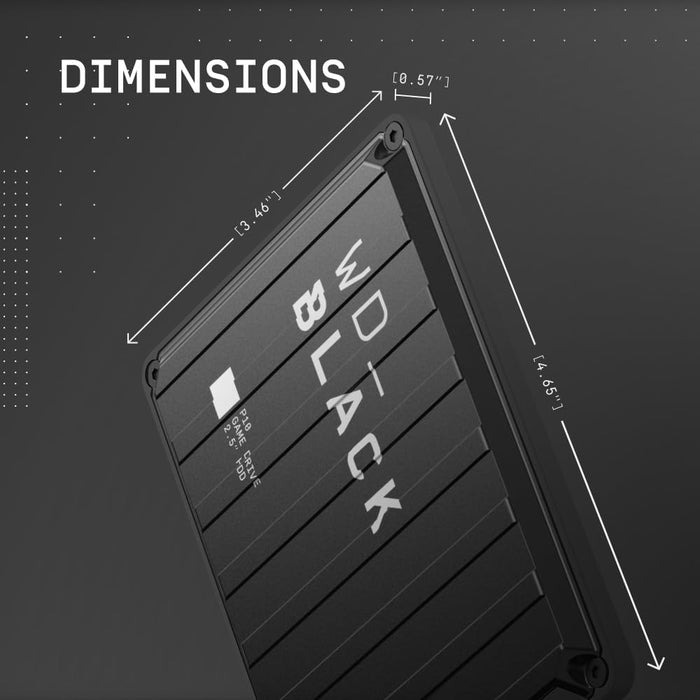 Disco Duro Externo WD_BLACK P10 5TB USB 3.0