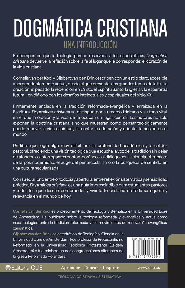 Dogmática cristiana: Un pensamiento integral sobre Dios, las personas y la sociedad