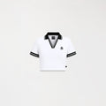 ELENTH CROP TOP WOMEN WHITE - Monastery | Tienda Oficial Colombia