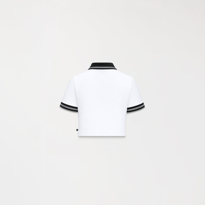 ELENTH CROP TOP WOMEN WHITE - Monastery | Tienda Oficial Colombia
