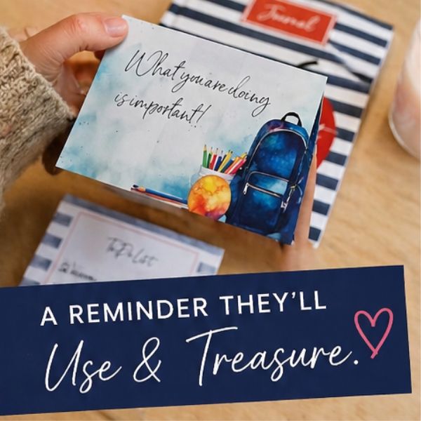 Encouragement for Teachers – 8-Piece Gift Bundle