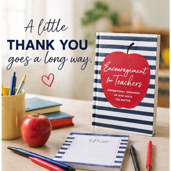 Encouragement for Teachers – 8-Piece Gift Bundle