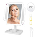 Espejo Led De Maquillaje Recargable