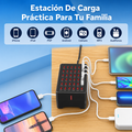 Estación De Carga Multipuerto USB De 30 Puertos – Carga Rápida