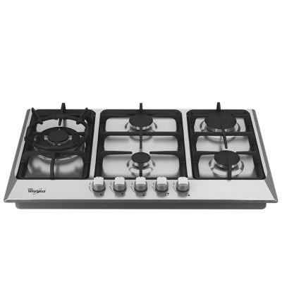 Estufa Tope Whirlpool Wp3040s 30'' Gas Inox 5q