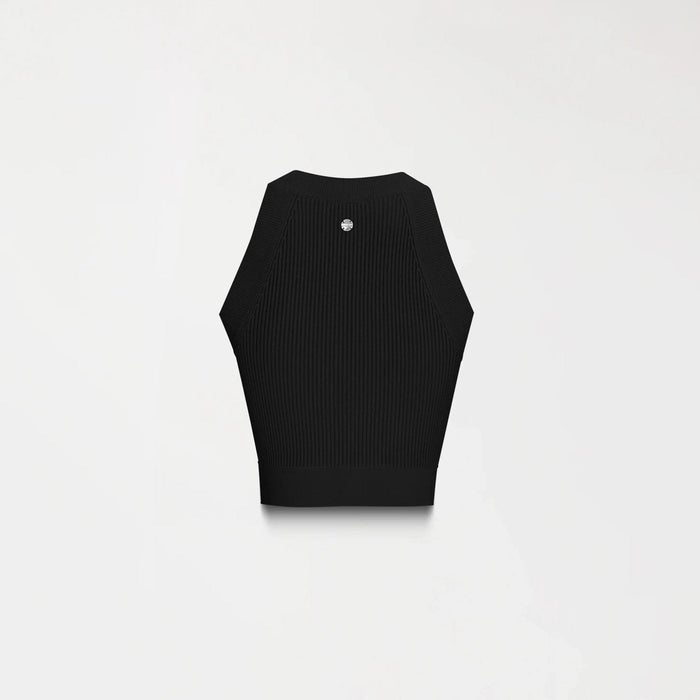 FAIRY KNITTED CROP TOP WOMEN BLACK - Monastery | Tienda Oficial Colombia