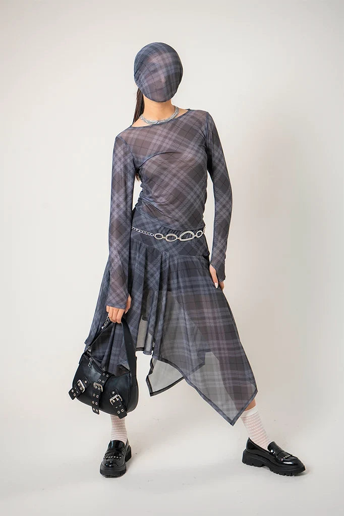 FALDA ASIMETRICA MESH R-M 9202.