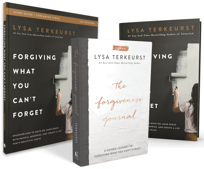 Forgiving What You Can’t Forget Study Guide + Journal + Planner Premium Bundle