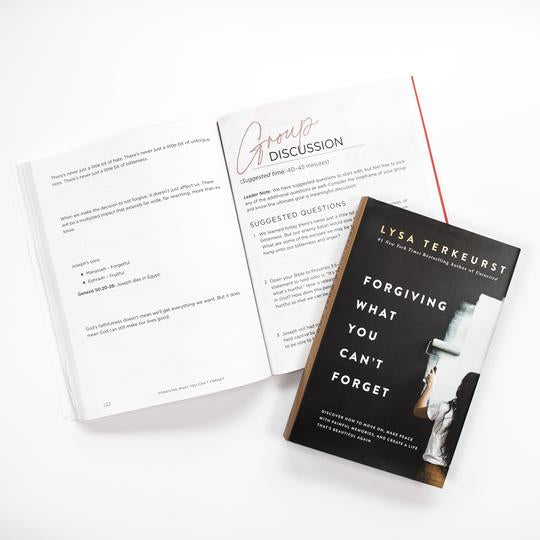 Forgiving What You Can’t Forget Study Guide + Journal + Planner Premium Bundle