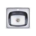 Fregadero Teka 25x22x7" 1 Cubeta 1 Hoyo Mezcladora 8081112