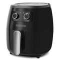 Freidora De Aire Black&decker Hf5055b 5l Negra