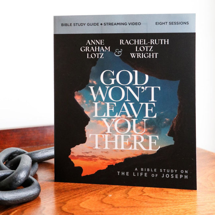 God Won't Leave You There Bible Study Guide + Book Essentials Bundle