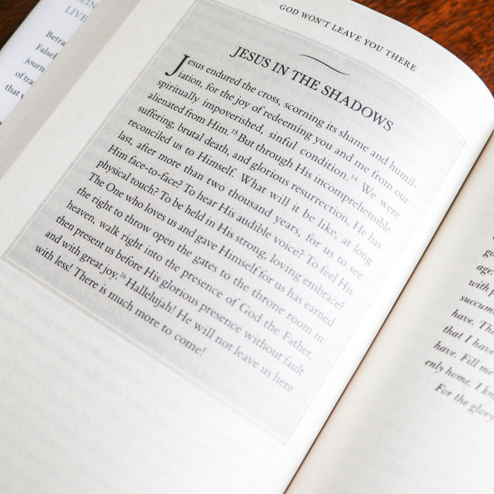 God Won't Leave You There Bible Study Guide + Book Essentials Bundle