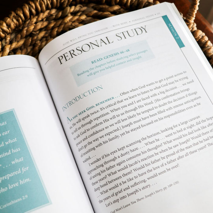 God Won't Leave You There Bible Study Guide + Book Essentials Bundle