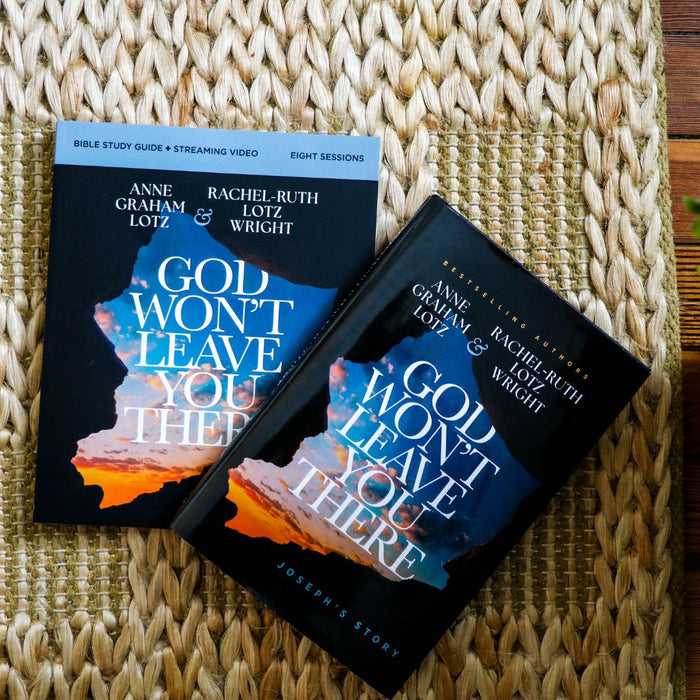 God Won't Leave You There Bible Study Guide + Book Essentials Bundle