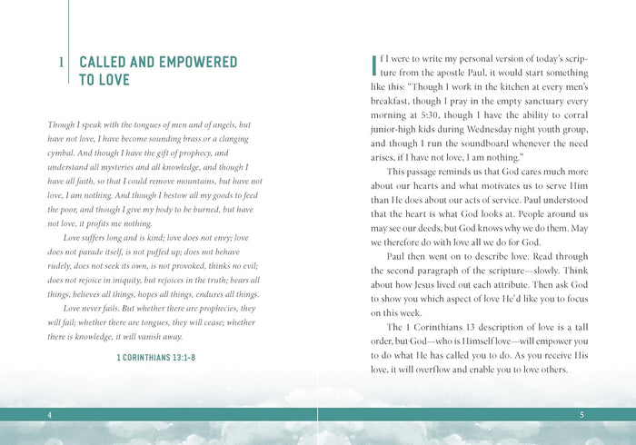 God's Love for Today: 100 Devotions to Draw You Closer to God (The Perfect Christian Devotional Gifts for Women and Men)