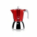 Greca Ibili 627909 Elba 9 Tazas Aluminio Rojo