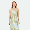 Green Halo Long Dress