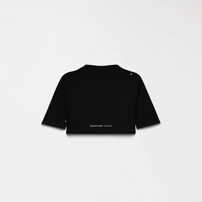 HAZEN CROP TOP WOMEN BLACK - Monastery | Tienda Oficial Colombia