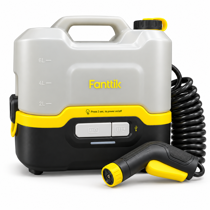 Hidrolavadora Portátil Fanttik Para Limpieza Práctica Y Potente
