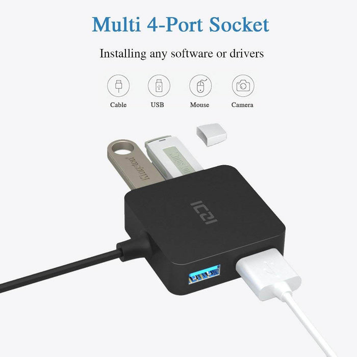 Hub USB 4 Puertos