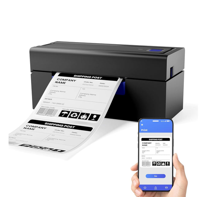 Impresora De Etiquetas Térmica Portátil BY-480BT (Bluetooth) (USB)