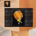 Individuales Reversibles set de 6 rectangular 41*27 cm + 6 Portavasos Barril
