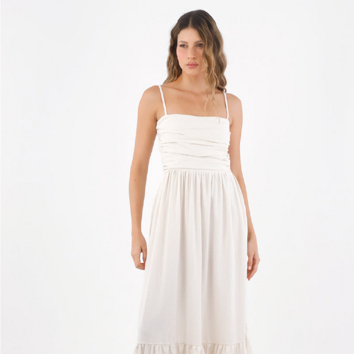 Ivory Palma Long Dress