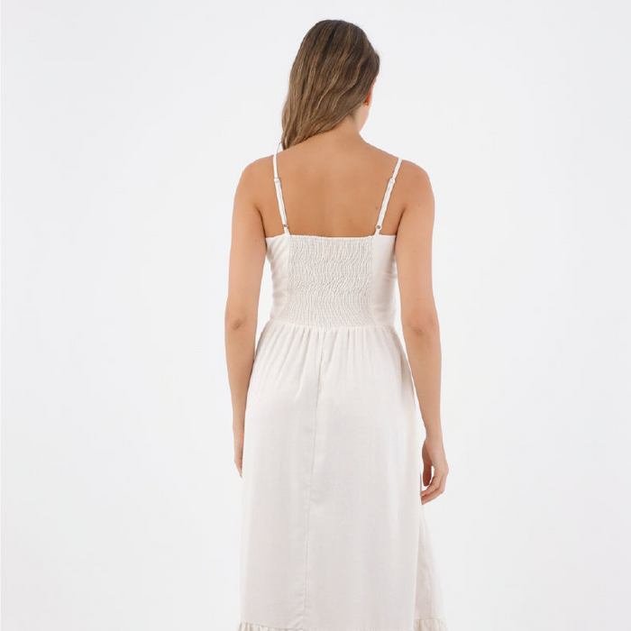 Ivory Palma Long Dress