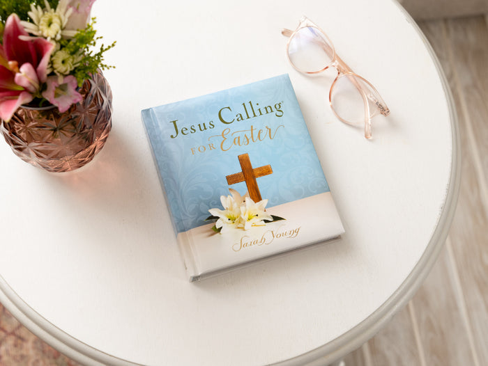 Jesus Calling for Easter, Padded Hardcover, with Full Scriptures: 50 Easter Devotions with Written-Out Scriptures