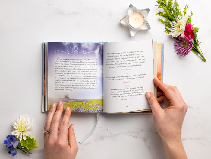 Jesus Calling for Easter, Padded Hardcover, with Full Scriptures: 50 Easter Devotions with Written-Out Scriptures