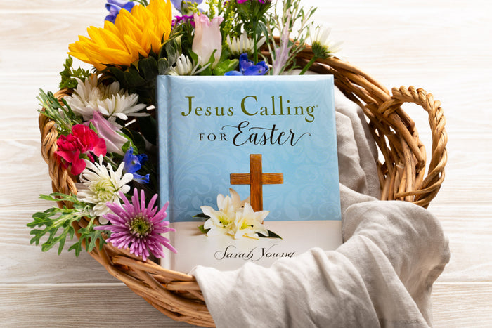 Jesus Calling for Easter, Padded Hardcover, with Full Scriptures: 50 Easter Devotions with Written-Out Scriptures