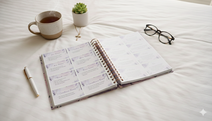 Journal Through the Bible, Spiral-Bound, with Tear-Out Memorization Cards: Explore Genesis to Revelation