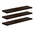 Juego Repisas 3/1 Prat-k 08831.040 1,5x10x40cm Recta Decorare Tabaco