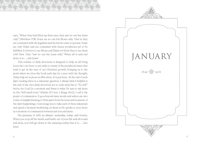 Just Jesus: Our Hope Yesterday, Today, Forever (A 365-Day Devotional)