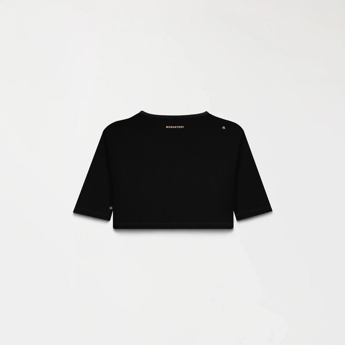 KAIA CROP TOP WOMEN BLACK - Monastery | Tienda Oficial Colombia