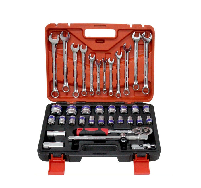 Kit De Herramientas Mecánicas 37 Piezas Con Estuche