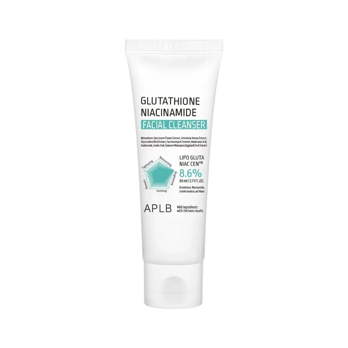 Limpiador Facial Iluminador APLB Glutathione Niacinamide Facial Cleanser 80ml