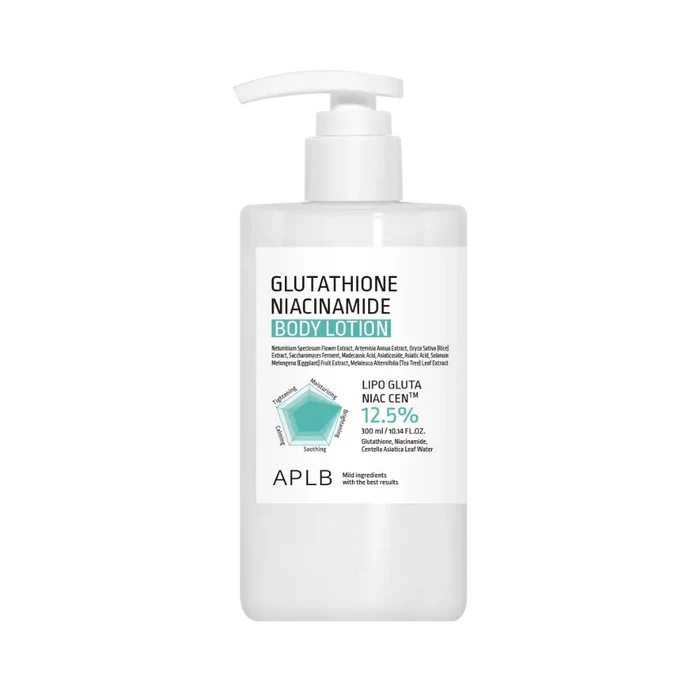Loción Corporal Iluminadora APLB Glutathione Niacinamide Body Lotion 300ml
