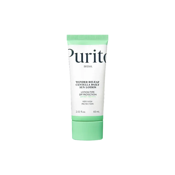 Loción Solar Diaria PURITO Wonder Releaf Centella Daily Sun Lotion SPF50+ 60ml