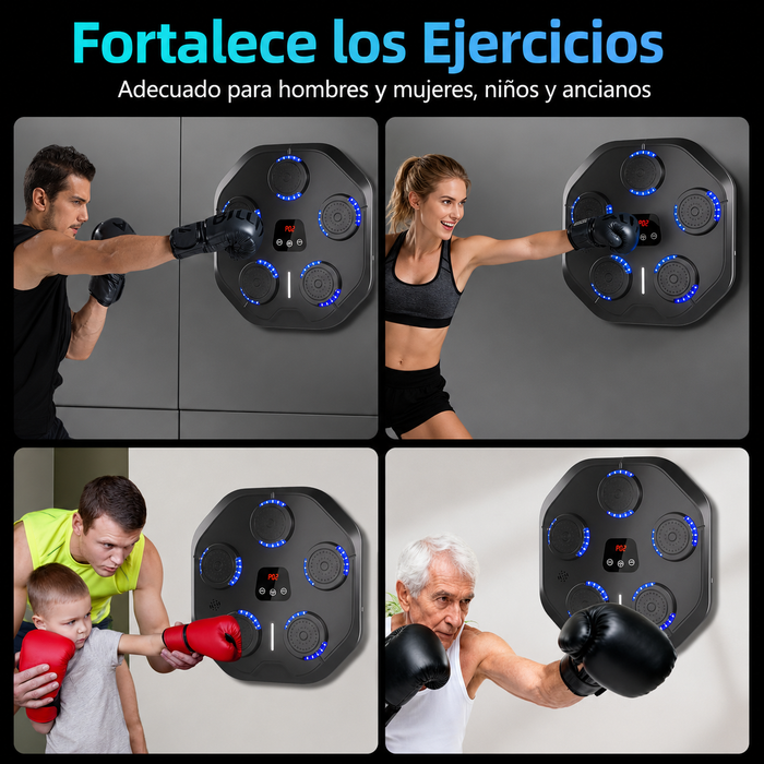 Máquina De Boxeo Musical Inteligente Bluetooth