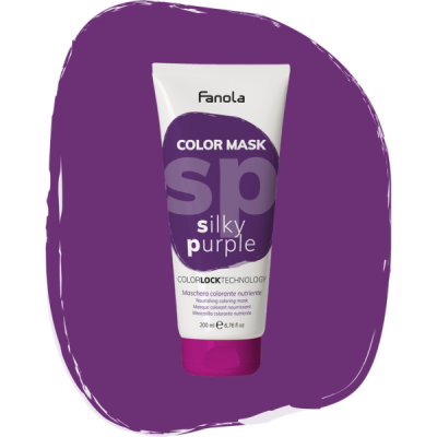 MASCARILLA FANOLA COLOR SILKY PURPLE 200 ML