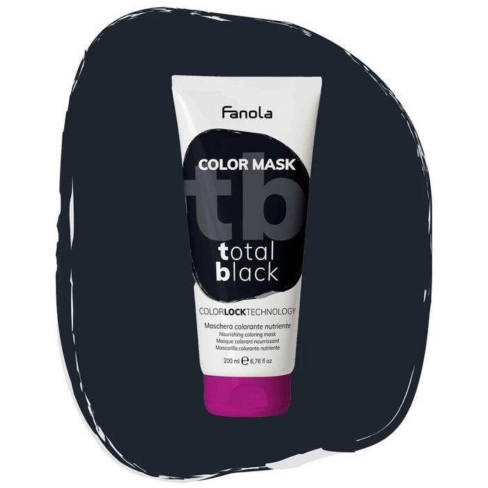 MASCARILLA FANOLA COLOR TOTAL BLACK 200 ML