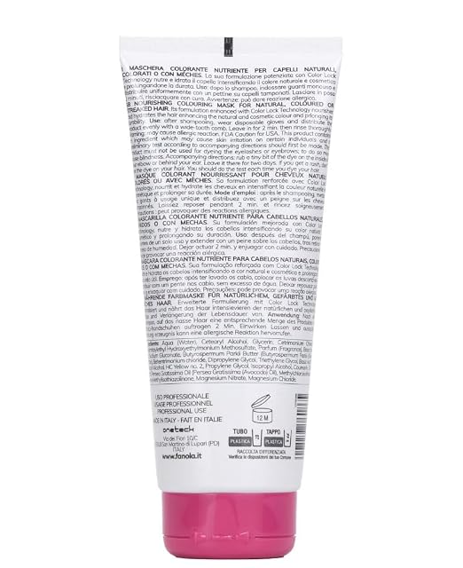 MASCARILLA FANOLA COLOR TOTAL BLACK 200 ML